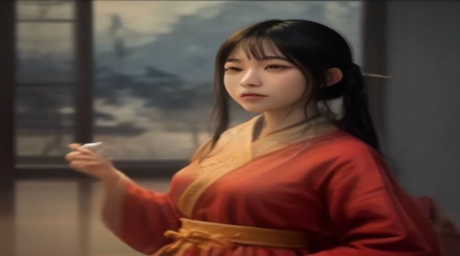 极简编辑风页面展示熟女国产内容分类导航主视觉，墨绿背景配金棕色标签，构图沉稳